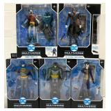 Five Batman Multiverse Action Figures