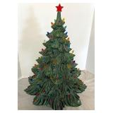 Ceramic Lighted Christmas Tree