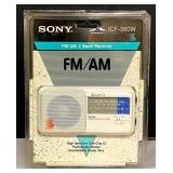 Vintage Sony AM/FM NOS Radio