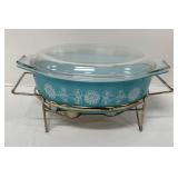 Vintage Pyrex Covered Casserole Dish