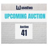 Upcoming UsedTwo Auction 41