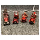 Die- Cast Fire Truck Lot