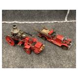 Vintage Fire Truck Lot