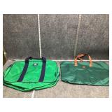 Green Landsï¿½End and Polo Bag