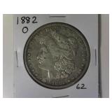 1882-O Morgan Silver Dollar