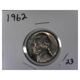 1962 Jefferson Nickel