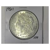 1921 Morgan Silver Dollar