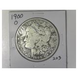 1900-O Morgan Silver Dollar