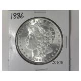 1886 Morgan Silver Dollar