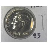 1968-S Clad Proof Roosevelt Dime