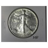 1989 American Silver Eagle