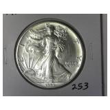 1991 American Silver Eagle