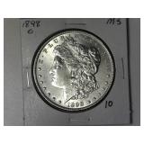 1898-O Morgan Silver Dollar