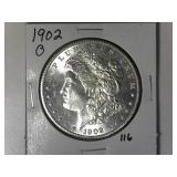 1902-O Morgan Silver Dollar