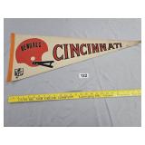 Vintage Cincinnati Bengals Pennant