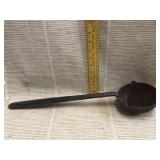 Vintage cast iron smelting ladle