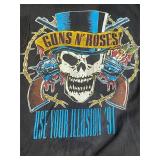 Guns N Roses "Use Your Illusion" 1991 Shirt LG