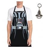New Death Vader BBQ Apron with Bottle