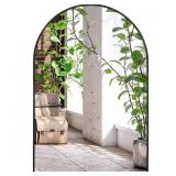 New 20x30 Framed Black Arched Mirror - Arched