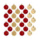 New Christmas Ornaments, 28 ct