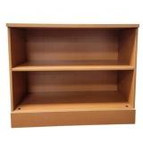 New 2-shelf Wooden Bookshelf, 36x28in  Organize