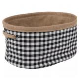 New Stanley Storage Basket Black & White Buffalo