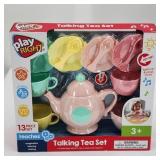 New Play Right Talking Tea Set Lights Up, Plays