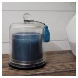 New Cloche Glass Shaped Decorative Candle