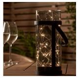 New Solar Wire Lights Column Lantern