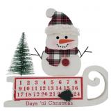 New Countdown to Christmas Snowman Decor -