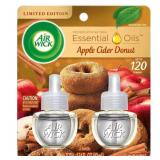 New Air Wick Scented Oil Twin Refill Apple Cider