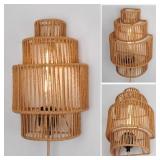 New Wall Sconce, Handwoven Bohemian Wall Decor