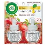 New Air Wick Scented Oil Twin Refill Apple