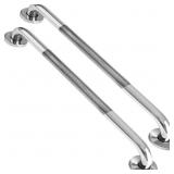 New 2 Pack 32 Inch Anti Slip Shower Grab Bar