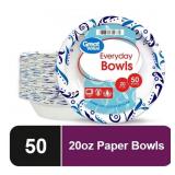 New Great Value Everyday Disposable Paper Bowls,