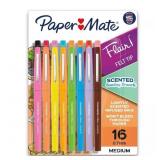 New Paper Mate Flair 16pk Scented Felt Pens