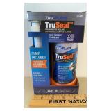 New TruSeal Tire Sealant w/ Pump. Repairs Flat