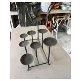 METAL 8 CANDLE STAND