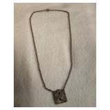 Hebrew Prayer for Healing Necklace