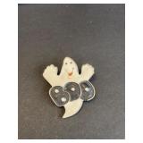 Halloween Ghost Brooch