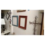 Crosses, pictures and frames lot