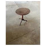 Small wooden side table