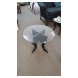 Glass Top Table