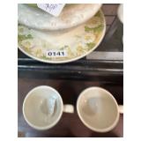 Coffee cups and Creamer Set