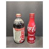 2 Coca-Cola Bottles