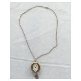 Vintage Lucerne Ladies Pendant Watch Necklace