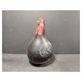 Rooster Painted Gourd