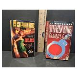 2 Stephen King Paperback Books