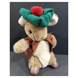 BEATRIX POTTER  BROWN BUNNY WITH GREEN HAT 10"