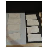 8 Cream Cloth Napkins